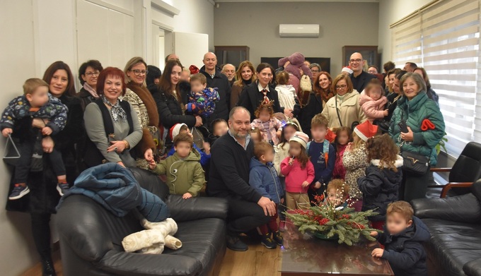 Χριστουγεννιάτικα Κάλαντα στον Δήμο Νάουσας